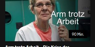 Titelbild der Dokumentation "Arm trotz Arbeit - Die Krise der Mittelschicht