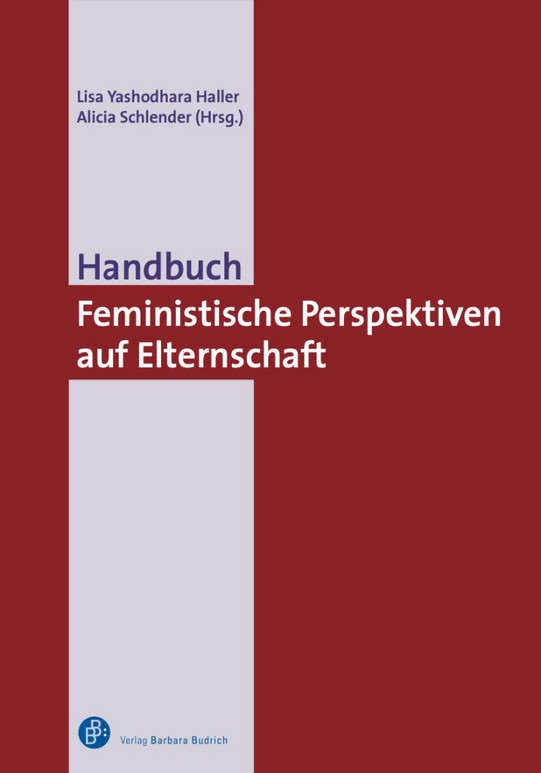 Buchcover des Handbuch Feministische Perspektive auf Elternschaft