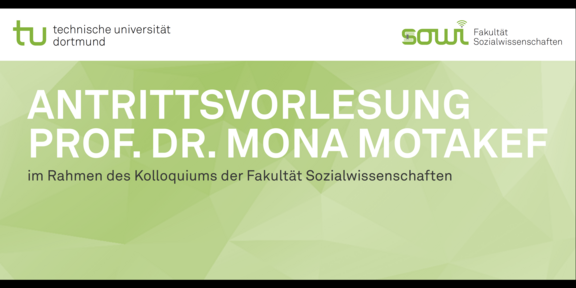 Deckfolie der Antrittsvorlesung von Prof. Dr. Mona Motakef