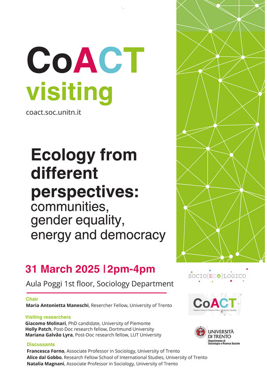 flyer for CoACT visiting colloquium