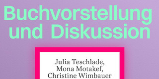 Plakat zur Buchvorstellung „Auf dem Weg zur Normalität? LGBTQ+-Familien und ihr Kampf um Anerkennung“ von Julia Teschlade, Mona Motakef und Christine Wimbauer. Termin: 11. Mai 2026, 18–19:30 Uhr, Alte Feuerwache, Köln. Gestaltung in Lila und Pink mit Buchcover und Granatapfel-Grafik darauf.