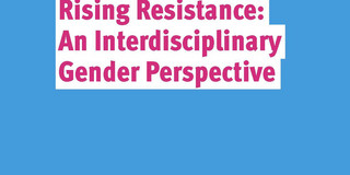 blue book cover, title in pink