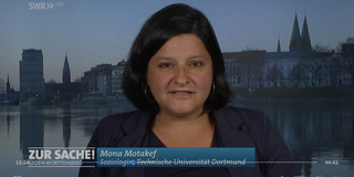 Mona Motakef im Interviews mit "Zur Sache Baden-Württemberg"