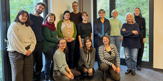 Group photo with members of the doctoral programme