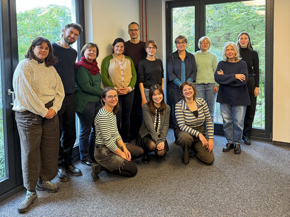 Group photo with members of the doctoral programme