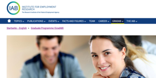 Screenshot der Webseite des IAB